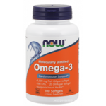 NOW Omega-3 — Омега-3 (жирные кислоты) 1000mg - БАД